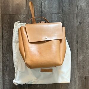 Aritzia Auxiliary leather backpack